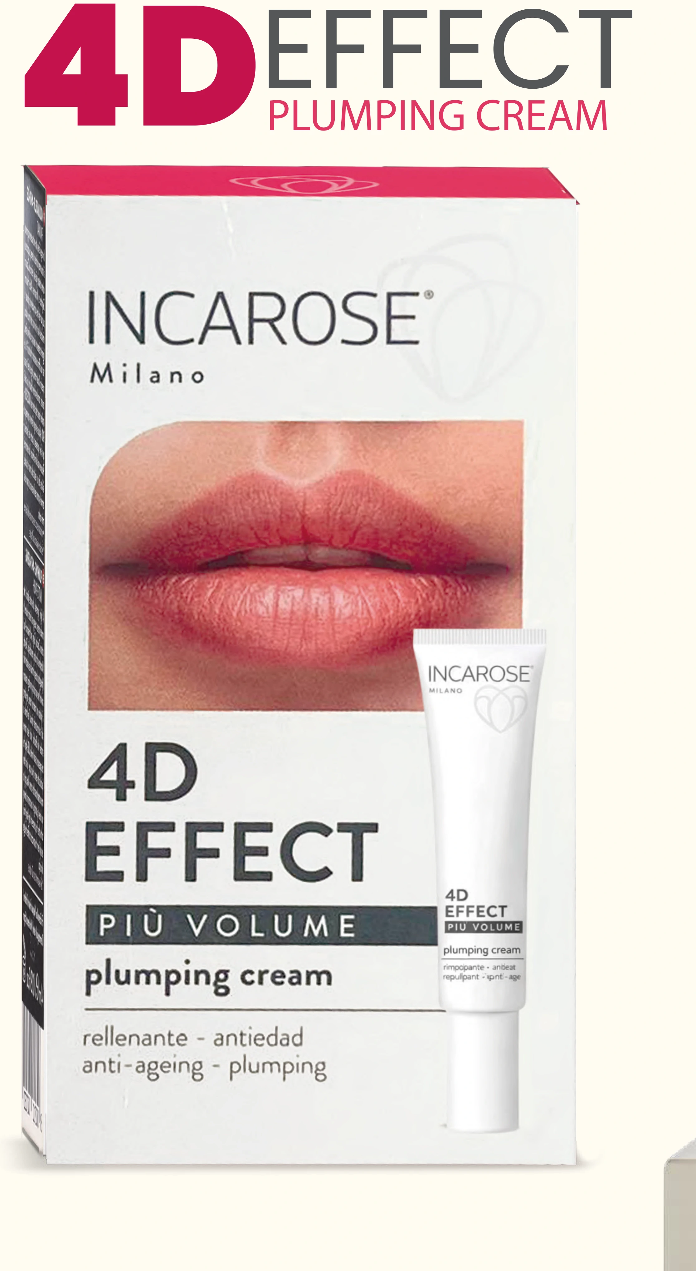 Incarose Milano 4D Effect Plumping Cream